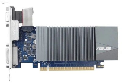 Видеокарта ASUS PCI-Ex NVidia GeFORCE GT 710 1GB DDR5 ( 32 BIT ) ( VGA, DVI, HDMI ) Б/У