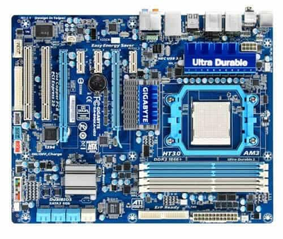Материнская плата Gigabyte GA-890XA-UD3 (sAM3/AM3+, AMD 890GX, PCI-Ex16), б/у
