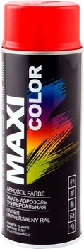 Краска аэрозоль Maxi Color эмаль 400мл Ярко-красная 3001
