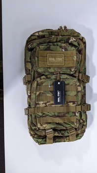 Рюкзак тактичний Mil-Tec 36 літрів мультикам та піксель