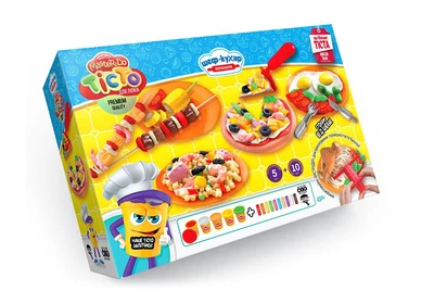 Тесто для лепки Danko Toys "Master Do" Шеф-повар Кулинария (Укр) (TDM-09-01U)