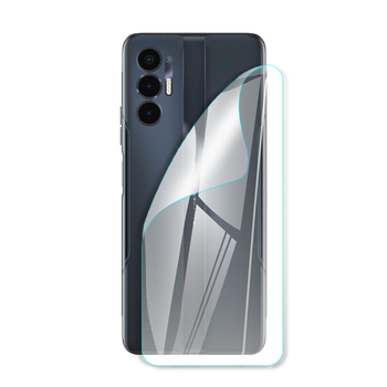 Захисна поліуретанова глянсова плівка Medium Armor для корпусу смартфону Tecno Pova 3