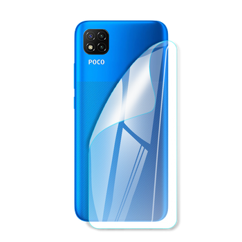 Захисна поліуретанова глянсова плівка Simple Armor для корпусу смартфону Xiaomi Poco C3
