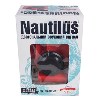 Сигнал повітря CA-10350/NAUTILUS "Compact"/12V/червоний (CA-10350)