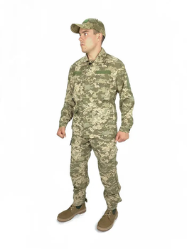 Мужской армейский костюм пиксель для ВСУ (ЗСУ) летний полевой TTX LE-2374 48-50 р