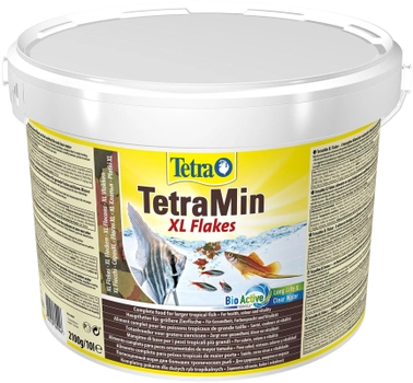 Корм Tetra Min XL Flakes для аквариумных рыб в хлопьях