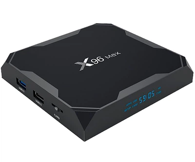 Стационарный медиаплеер (смарт ТВ приставка) Vontar X96 Max Plus 2GB/16GB черный (X96 Max Plus (2/16)_1350)