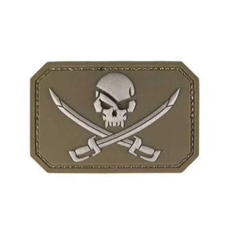 Нашивка Mil-Tec® 3D Pirate Skull