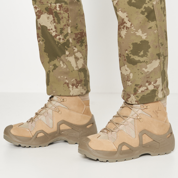 Мужчкие тактические ботинки с мембраной Waterproof Vogel 12333103 40 25.5 см Бежевые (4070408874292)