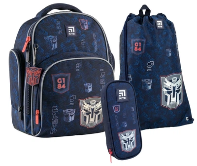 Школьный набор Рюкзак + Пенал + Сумка для обуви Kite Education Transformers SET_TF22-706S