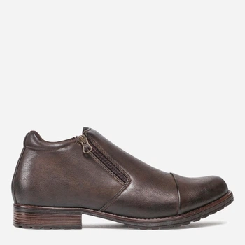 Botki męskie niskie Lanetti MBS-GORAN-124 43 28.4 cm Brązowe (5904248965983)