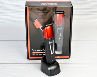 Машинка для стрижки волос и бороды ShawnStar SS-2108 Аккумуляторный триммер.