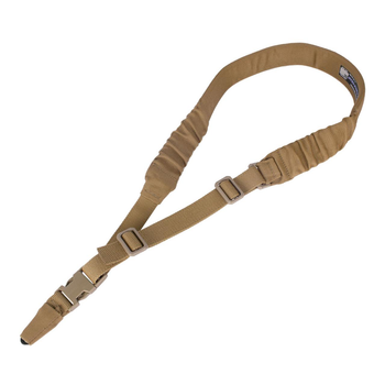 Збройний одноточковий ремінь Blue Force Gear UDC Padded Bungee Single Point Sling з карабіном