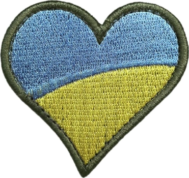 Патч GARLANG на липучке велкро "С Украиной в сердце" (400018317)