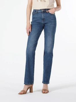 Джинсы Regular Fit женские Colin's 792 Mila CL1057924DN41792 25-32 Темно-синие (8683197080233)