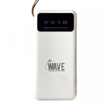 Повербанк/Power bank/УМБ 20000 mAh WAVE WA-923 Білий