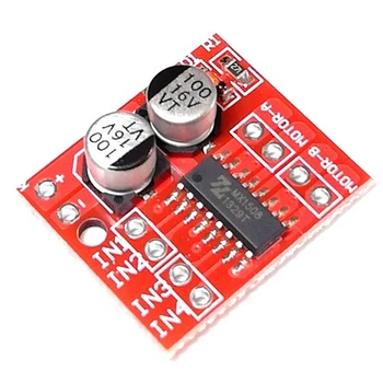 Драйвер двигуна 2-кан H-мост MX1508, L298N Mini для Arduino Без бренду