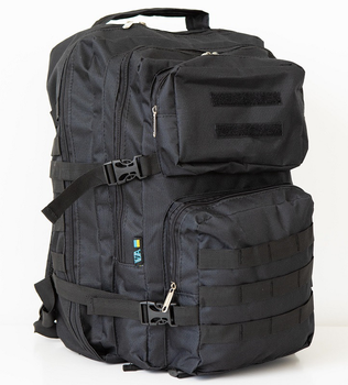 Рюкзак тактичний VA R-148 чорний, 40 л