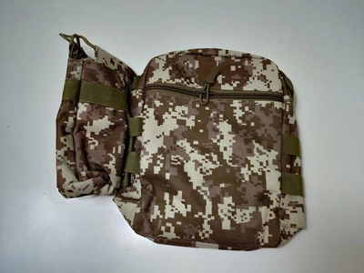 Тактическая военная сумка OXFORD N02181 Pixel Desert