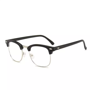 Комп'ютерні окуляри блокувальне синє світло, колір чорно-сріблясті
