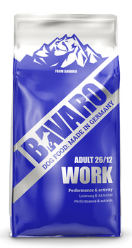 Сухий корм BAVARO Work 26/12 18 кг.