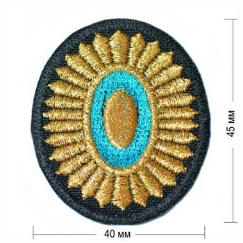 Нашивки охоронця Embroidery набір №4 Недержавна служба охорони ВЕЛКРО (70158)