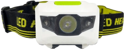 Фонарь налобный Good Bike 3 LED светодиодный на батарейках 3 режима (92307-IS)