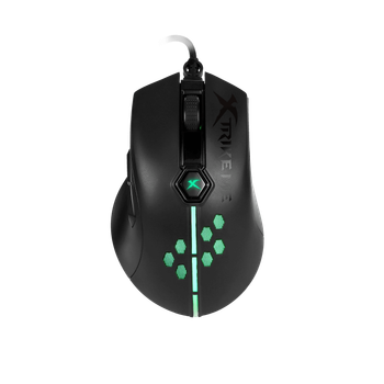 Компьютерная мышь Xtrike ME Gaming с подсветкой Черная (GM-515)