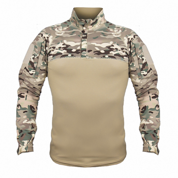 Рубашка тактическая убокс Pave Hawk PLY-11 Camouflage CP M мужская армейская с плотными рукавами taktical LOZ