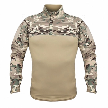 Рубашка тактическая убокс Pave Hawk PLY-11 Camouflage CP 2XL мужская с длинными рукавами для спецслужб LOZ