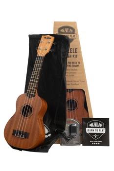 Укулеле KALA LEARN TO PLAY SOPRANO UKULELE STARTER KIT (231433)