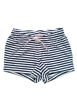 Шорты хлопковые для девочки Young Style 301609 110-116 см (4-6 years) черный, белый
