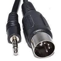 Кабель 5 pin DIN на штекер Jack 3.5 стерео (ліве розпаювання) довжина 1.2 метра LX8048S 1.2