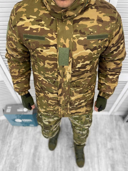 Тактична зимова тепла військова куртка - бушлат, Камуфляж: Мультикам, Розмір: XXXL