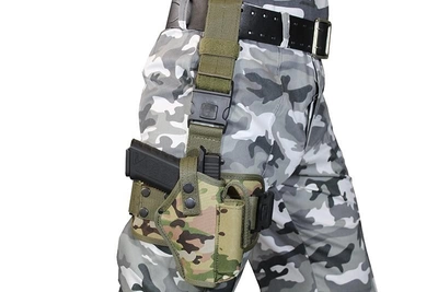 Кобура Bеneks стегнова для Glock-17 мультикам ЗСУ