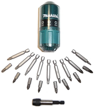 Набор бит и механический битодержатель Makita B-28896