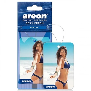 Освежитель воздуха AREON сухой листик Sexy Fresh New Car