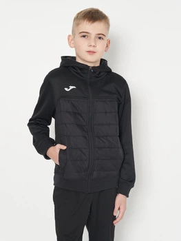 Дитяча вітровка для хлопчика Joma Berna 101103.100 118-128 см 4XS Чорна (9997780245053)