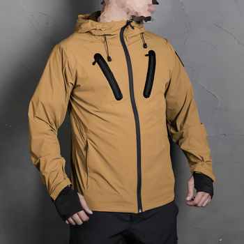 Куртка Softshell Hattori skin windbreaker Emerson Койот L