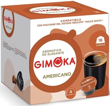 Кава в капсулах Gimoka Dolce Gusto Americano