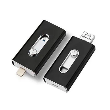 Флешка 256Gb для Iphone/IPad USB Flash Drive, black