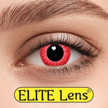 Контактные линзы Elite Lens Кольорові "Ред ободок" -16.0 2 шт. 8.6