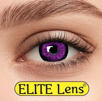 Контактні лінзи Elite Lens Кольорові "Фіолетові лялькові" - -2,75 -2.75 2 шт. 8.6