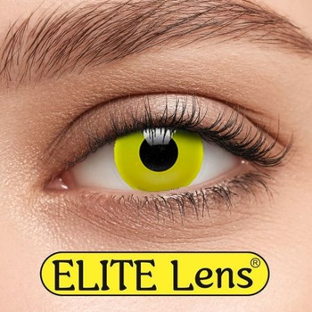 Контактні лінзи Elite Lens Кольорові "Елоу" - -12,5 -12.5 2 шт. 8.6