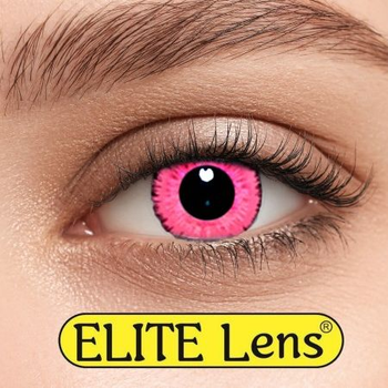 Контактні лінзи Elite Lens Кольорові "Пінк" - +3,25+3.25 2 шт. 8.6