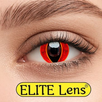 Контактні лінзи Elite Lens Кольорові "Кет Ред" - +1,0+1.0 2 шт. 8.6