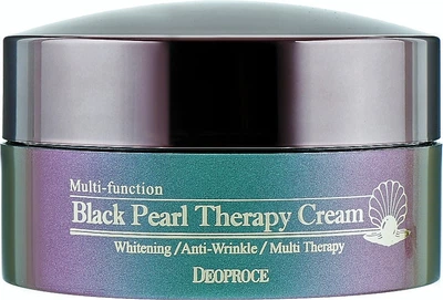 Антивозрастной крем-гель с черным жемчугом Deoproce Black Pearl Therapy Cream 100 мл