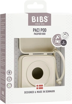 Контейнер для пустушки BIBS Ivory