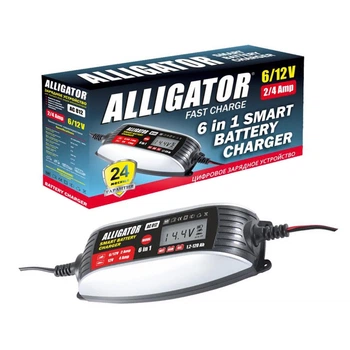 Зарядное устройство АКБ Alligator 6/12V AC812