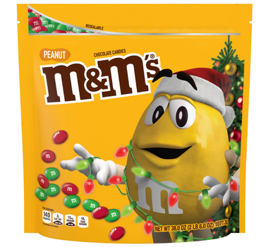 M&M Valentine Peanut Butter Bag - 268.8g